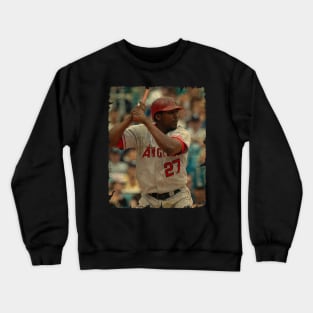 Vladimir Guerrero in Los Angeles Angels of Anaheim Crewneck Sweatshirt